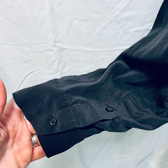 *last day - moving sale* COS 100% Silk Blouse Size 8 - Picture 5 of 6